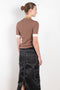 The Cargo Skirt by Meryll Rogge is a low waisted maxi skirt with contast stitching cargo details