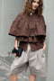 The Drawstring Chino Shorts by Meryll Rogge is a signature oversized short with a drawstring closure
