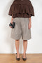 The Drawstring Chino Shorts by Meryll Rogge is a signature oversized short with a drawstring closure