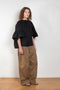 The Workwear Chino by Meryll Rogge is a signature oversized trouser with a drawstring closure