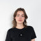 The Embroidered Tshirt by Meryll Rogge is a fitted short sleeved Tee with a floral embroidery