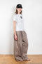 The Embroidered Tshirt by Meryll Rogge is a fitted short sleeved Tee with a floral embroidery