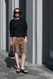 The Flexy Short by Monique Van Heist is an easy short with a just above the knee length