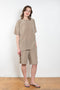 The Flexy Short by Monique Van Heist is an easy short with a just above the knee length