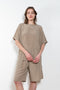 The Flexy Short by Monique Van Heist is an easy short with a just above the knee length