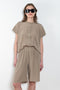 The Flexy Short by Monique Van Heist is an easy short with a just above the knee length