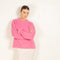 natalia sweater lisa yang brushed cashmere rosa
