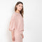 The Baby Love Top by Nackiye is a loose balloon sleeve top with pin-tuck details