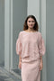 The Baby Love Top by Nackiye is a loose balloon sleeve top with pin-tuck details