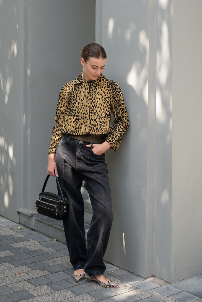 The Borrowed Jeans by Nackiye is a peg style boy jeans which sit mid-waist