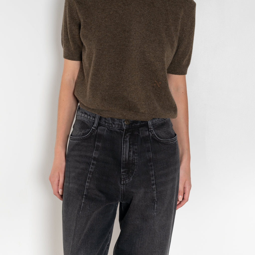 The Borrowed Jeans by Nackiye is a peg style boy jeans which sit mid-waist