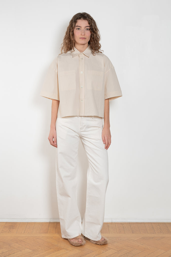 Nackiye Dads Crop Shirt