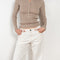 The Insider Knit Top by Nackiye is a classic button down knit top. The insider is close fitting in a soft, lightweight wool & silk, has a rounded v neckline