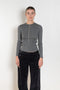 The Insider Knit Top by Nackiye is a classic button down knit top. The insider is close fitting in a soft, lightweight wool &  silk
