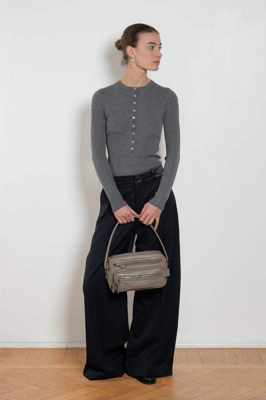 nackiye knit insider top