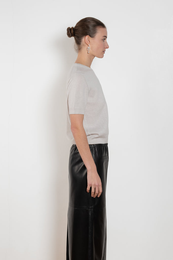 nackiye pearl cashmere top