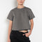The Pixie Top by Nackiye is a fresh take on the classic shirt. Sleek A-line silhouette, short sleeves & a detachable back belt