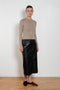 nackiye runway leather skirt
