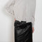 nackiye runway leather skirt