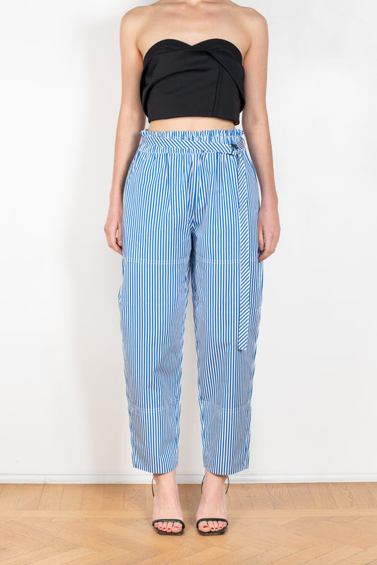 The Sultan Pant by Nackiye is a harem style loose fitting pants with an elastic waist and buckled belt