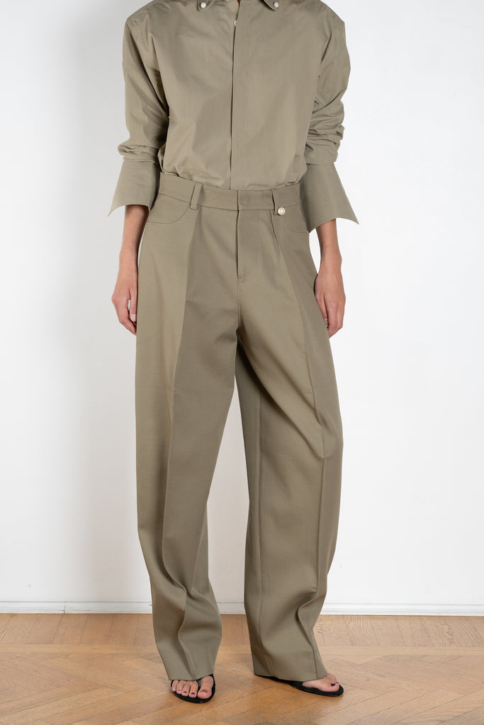 Nackiye borrowed tailored pants