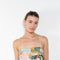 The Petit Jardin Top by Nackiye is a strappy top in foulard with adjustable straps