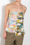 The Petit Jardin Top by Nackiye is a strappy top in foulard with adjustable straps