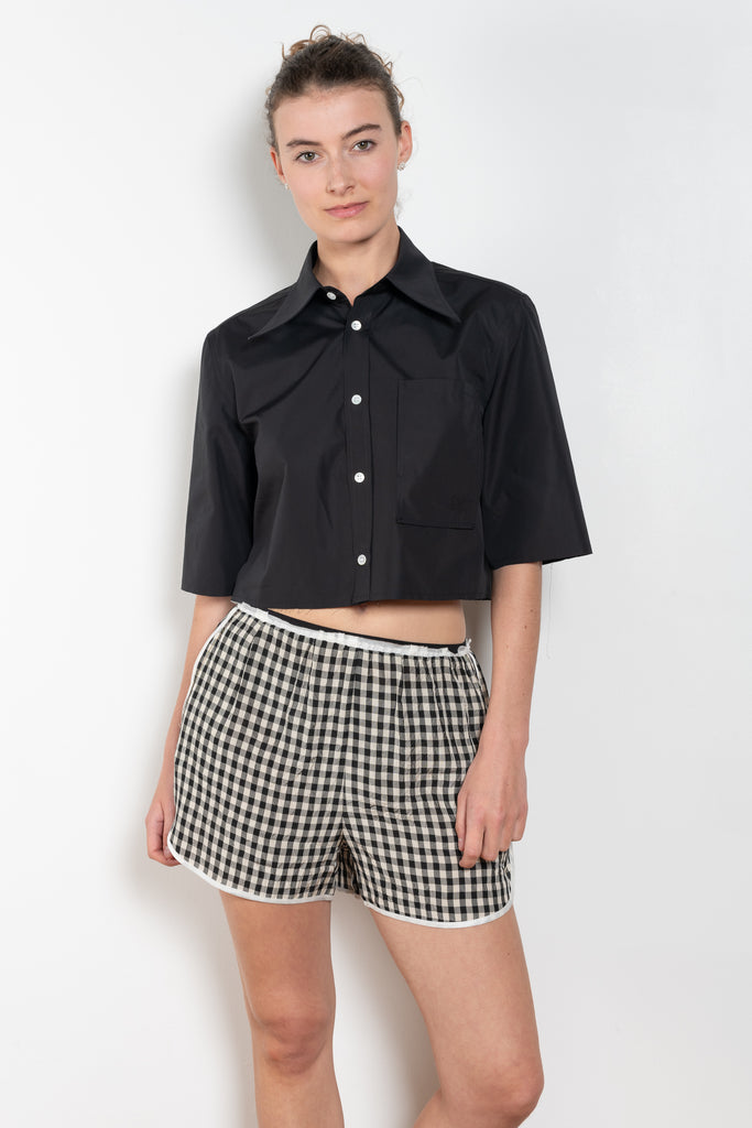 The Short But Sweet Shorts by Nackiye are olympic inspired shorts with piping detail.