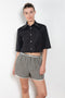 The Short But Sweet Shorts by Nackiye are olympic inspired shorts with piping detail.