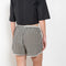The Short But Sweet Shorts by Nackiye are olympic inspired shorts with piping detail.