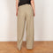 wide leg pants green matcha gauchere