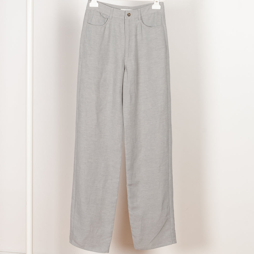 peran pants grey melange loulou studio