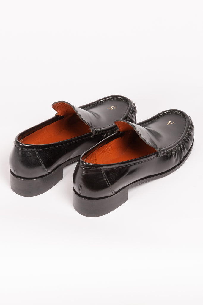 leather loafers shoe711 acne studios