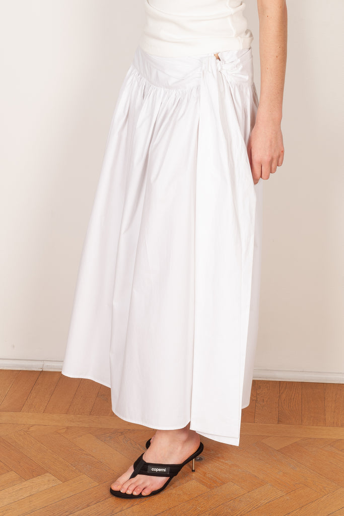 skirt 01 cotton white magda butrym