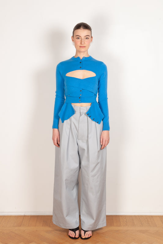tailored pant with waistband meryll rogge