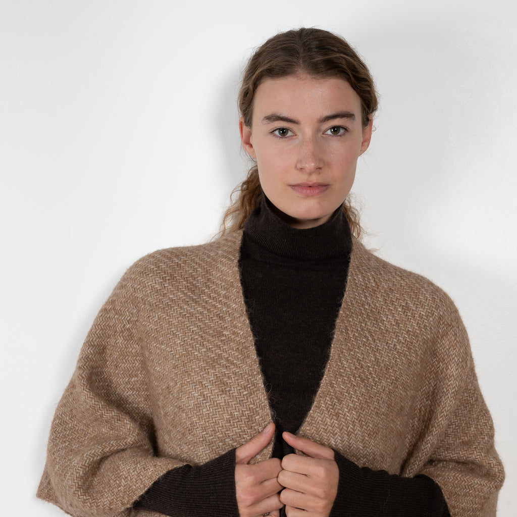 Wehve Cape Ava Eco Fall toast