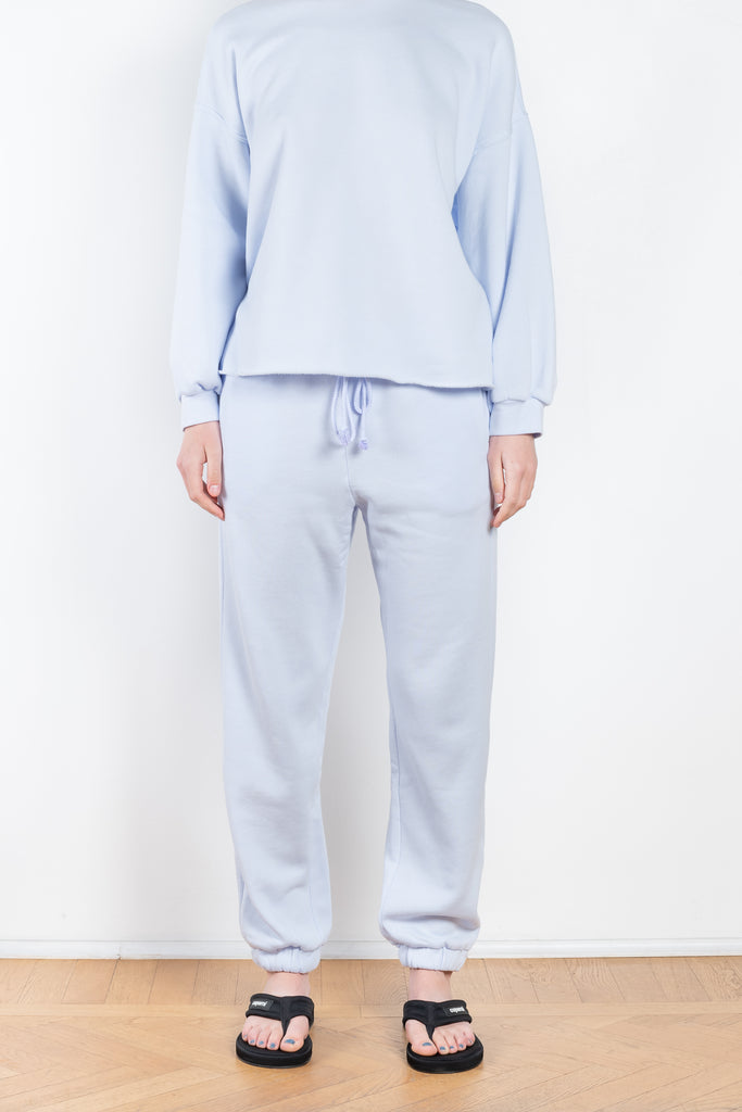 The Devi Sweatpants by XIRENA are high waisted joggers with a drawstring closure in the softest terry fabric