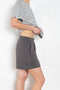 The Shayne Sweatshort by Xirena is a soft fleece short with a relaxed fit, small side slit and pockets