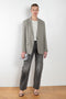 The Loose Jean by 6397 is a relaxed jeans with a loose straight leg and a mid rise in a vintage washed grey 