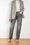 The Loose Jean by 6397 is a relaxed jeans with a loose straight leg and a mid rise in a vintage washed grey 
