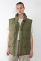 The Mighty Vest by 6397 is a cozy sleeveles puffer jacket with a funnel neck that will keep you warm