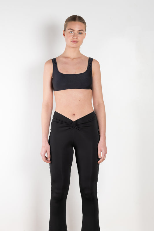 The Hollywood Bralette by The Andamane is a signature spandex bralette to wear on its own or layer with shirts and blazers
