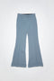 The Tailored Trouser 957 by ACNE STUDIOS is a flared suiting trouser with topstitched front leg pleats and a fold-up hem