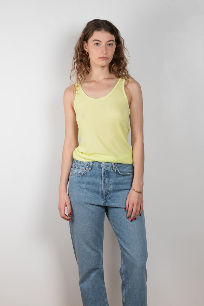 The Karla Tank Top by Agolde has a barely-there fabric with a super soft hand and easy drape