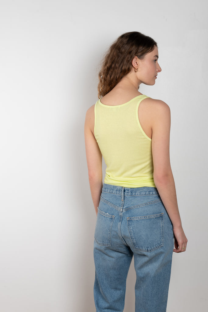 The Karla Tank Top by Agolde has a barely-there fabric with a super soft hand and easy drape