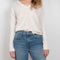 The Louis Hi Slim jeans by  is a high waisted jeans with a fitted straight leg in a vintage medium blue wash