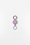 The PK1 Key Holder by ELAOW is a retractable key holder made in soft nappa leather to customize your ELAOW bags
