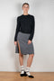 The Gabriella Skirt by Lisa Yang is a high waist skirt in a pure, organic, plain-knit cashmere with two side slits and can also be worn as a bustier top