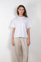 The Telanto Tee by Loulou Studio is a loose round neck t-shirt in a beautiful superior pima cotton