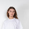 The Telanto Tee by Loulou Studio is a loose round neck t-shirt in a beautiful superior pima cotton